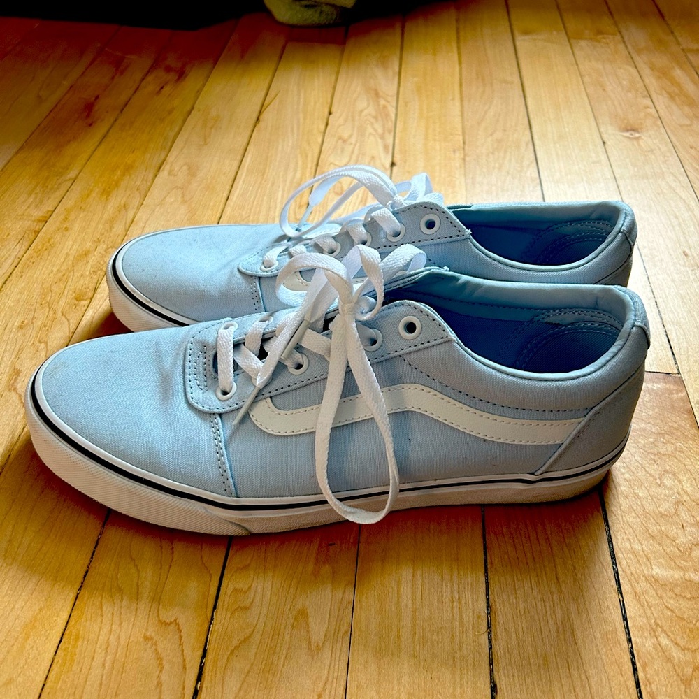 Baby Blue Old Skool Vans